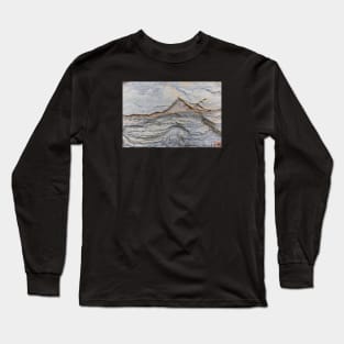 Beach side intimate rock texture Long Sleeve T-Shirt